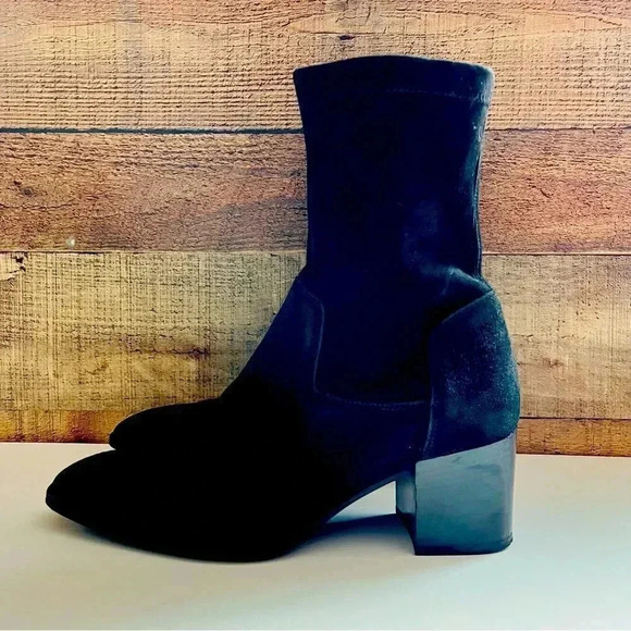 Aquatalia Sandi Suede Waterproof Heeled Boots - Picture 3 of 10